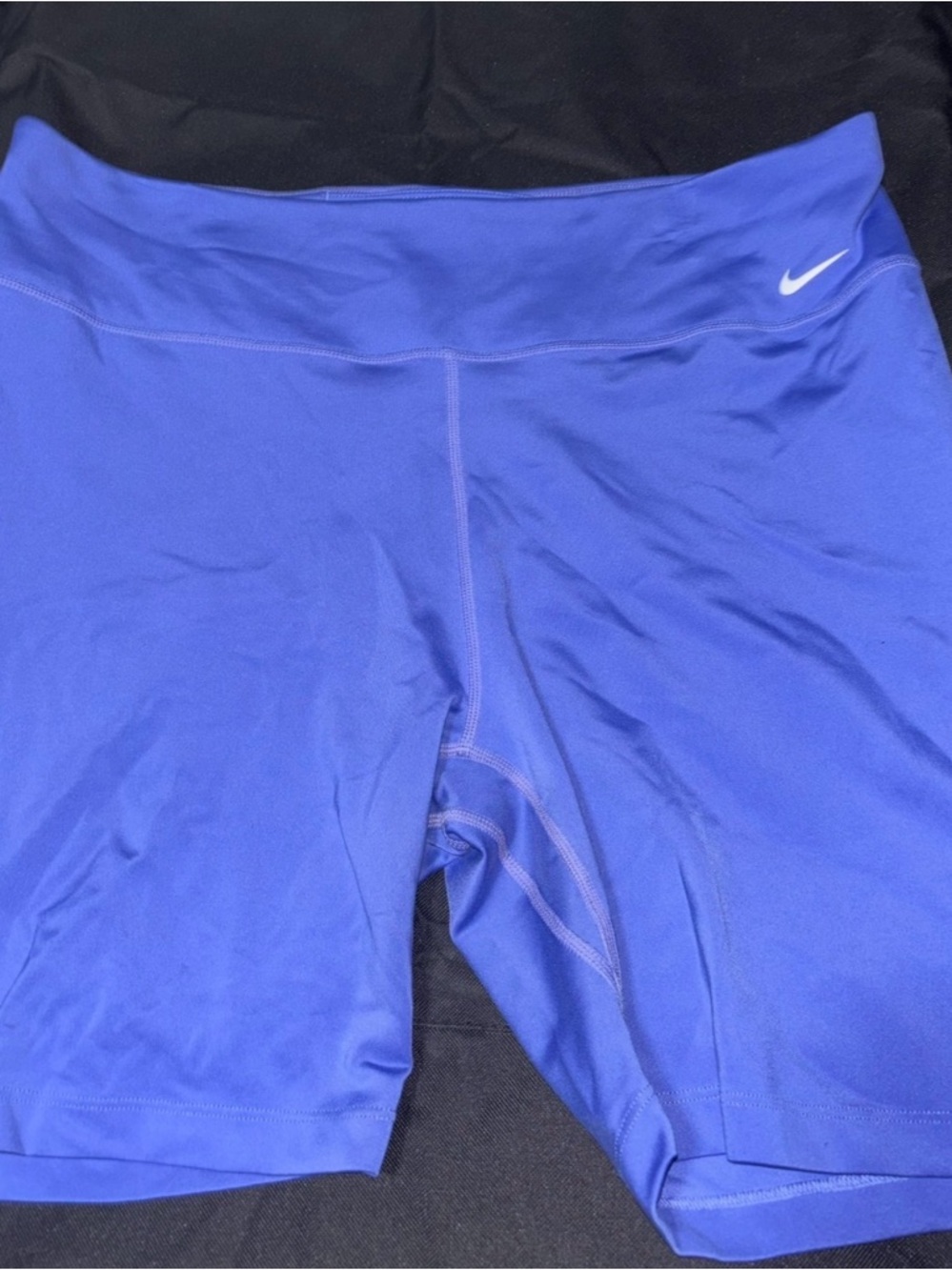 Nike Women's Coral Blue Performance Bike Shorts